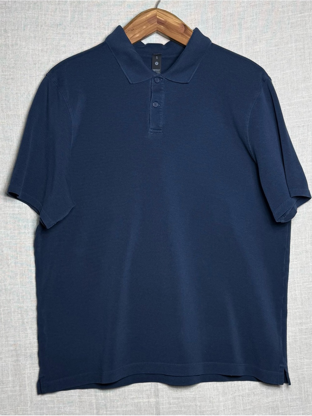 Lululemon Men's Evolution Polo Shirt True Navy Blue XL